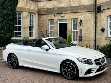 Mercedes C Class Convertible 2.0 C220d AMG Line (Premium Plus) Cabriolet 2dr Diesel G-Tronic Euro 6 (194 ps)